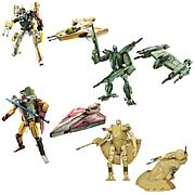Star Wars Clone Wars Transformers Wave 8